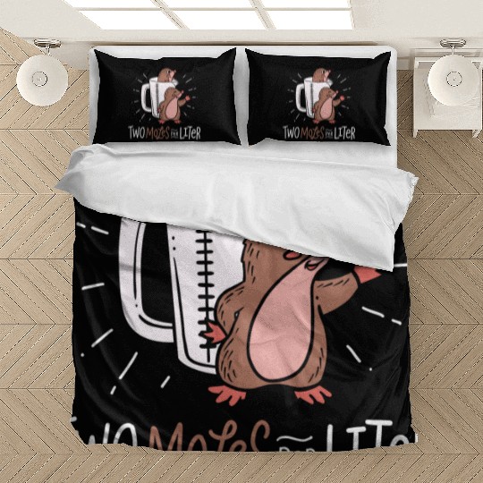 Two Moles Per Liter Science Experiment Laboratory Bedding Sets