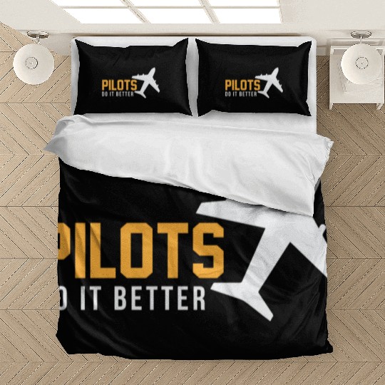 Pilots Do It Better Bedding Sets