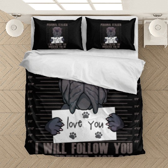 Funny Cane Corso Dog Italian Mastiff Lover Gift Bedding Sets