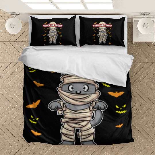 Trick Or Treat Scary Creepy Halloween Monster Bedding Sets