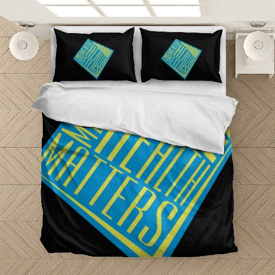 mental health matters quote Bedding Sets