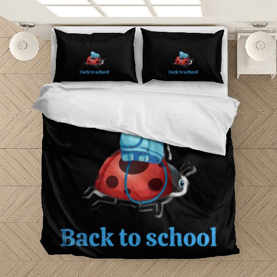 Ladybug back to school Bedding Sets