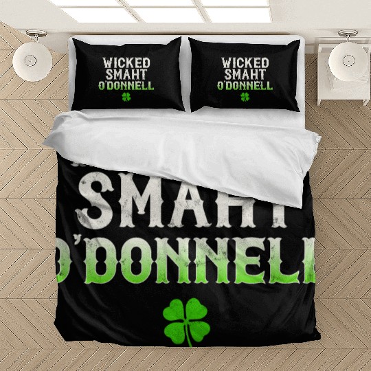 Wicked Smaht O'Donnell Clan Boston Irish Slang Bedding Sets