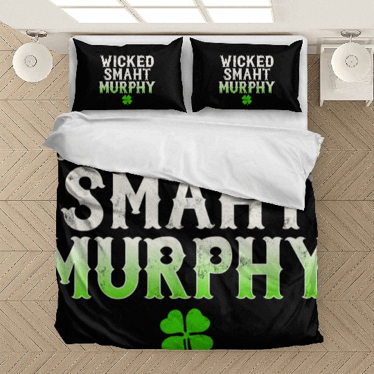 Wicked Smaht Murphy Clan Boston Irish Slang Bedding Sets
