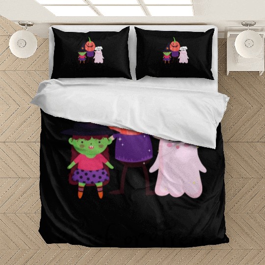 Halloween costume trick or treat for kids Bedding Sets