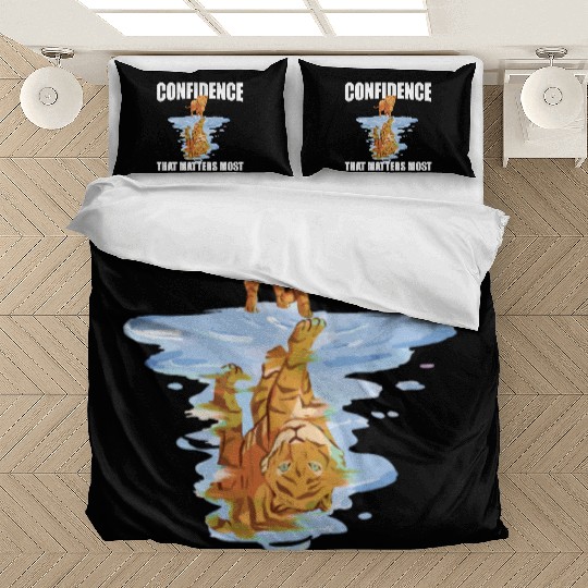 Tiger Cub Confidence Matter Most Bedding Sets