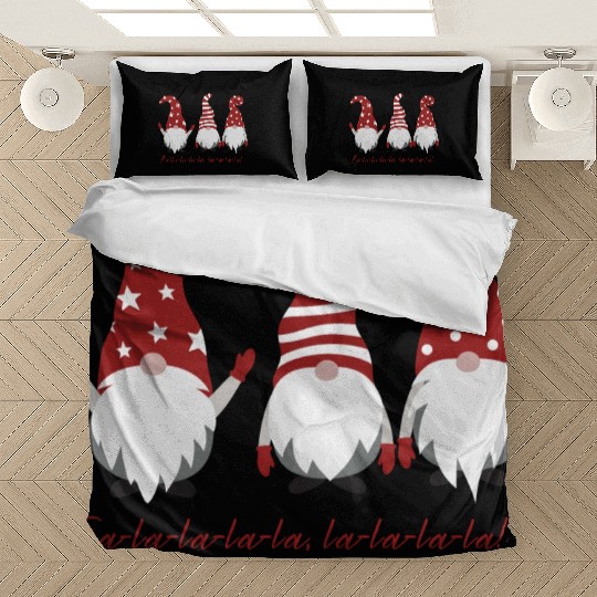 Three Christmas Dwarfs - Fa la la la la la la la Bedding Sets