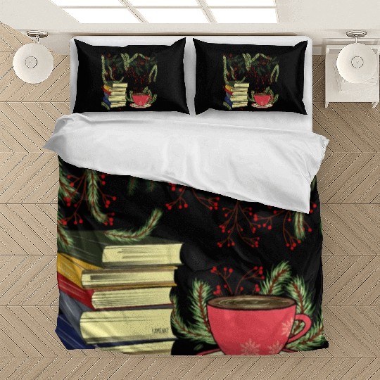 Winter Books and Tea Bedding Sets