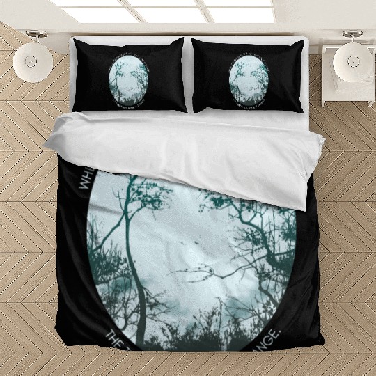 Inspirational Saying Forest Philosophical Quote Bedding Sets