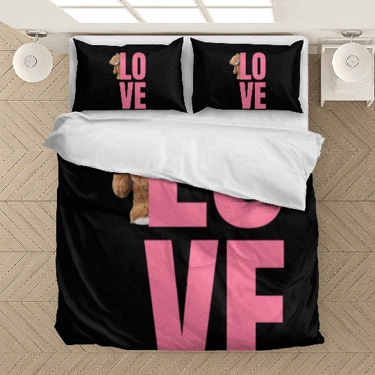 Love with cute bear Bedding Sets