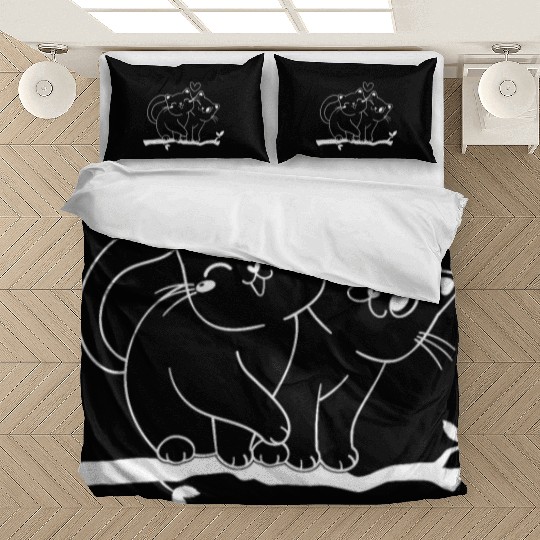 Cat Owner Baby Cats Owner Cute Cat Lover I Cute Ca Bedding Sets