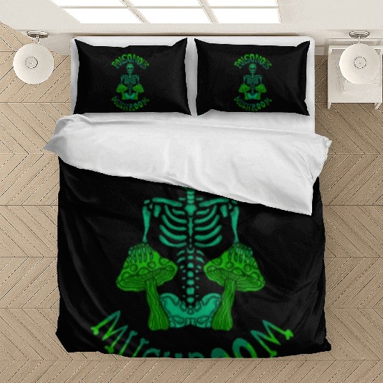 poison mushroom Bedding Sets
