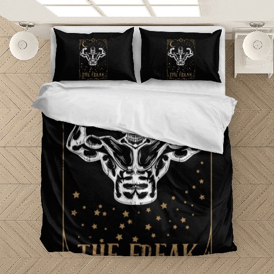Gym Tarot Card Occult Club Gothic Muscle Freak Bedding Sets