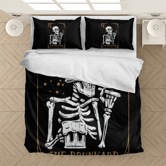 Tarot Card Occult Club Gothic Vice Drink Drunkard Bedding Sets