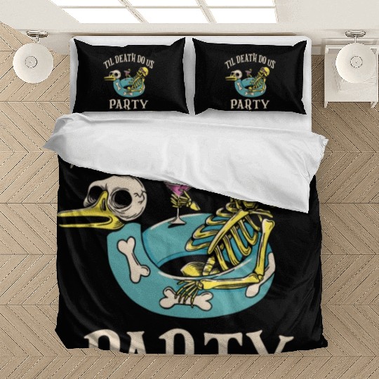 Til Death Do Us Party Bridal Bachelorette Matching Bedding Sets