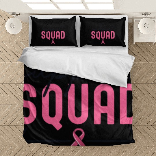 Breast Cancer Support Squad Matching Family Bedding Sets