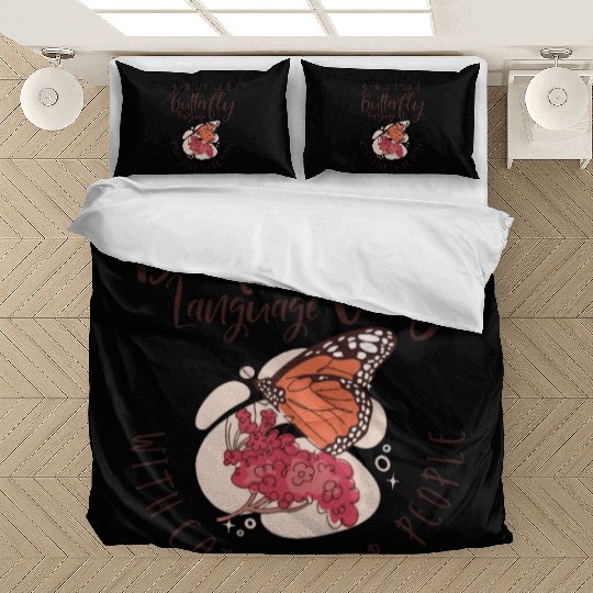 Celestial Art Butterfly Talking Mystical Insect Bedding Sets