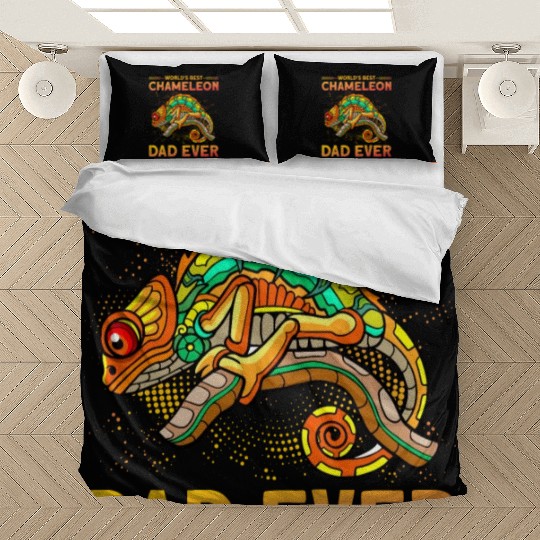 World's best Chameleon Dad ever Bedding Sets