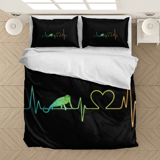 Chameleon Heartbeat Bedding Sets