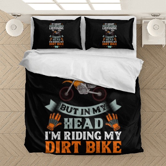 Dirt Bike Electric Motocross Riding MX Rider Bedding Sets