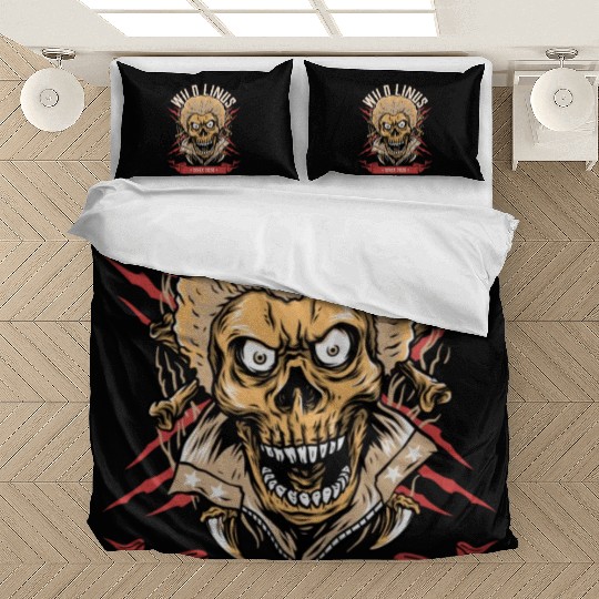 Screaming Skull by Wild Linus Germany Bedding Sets