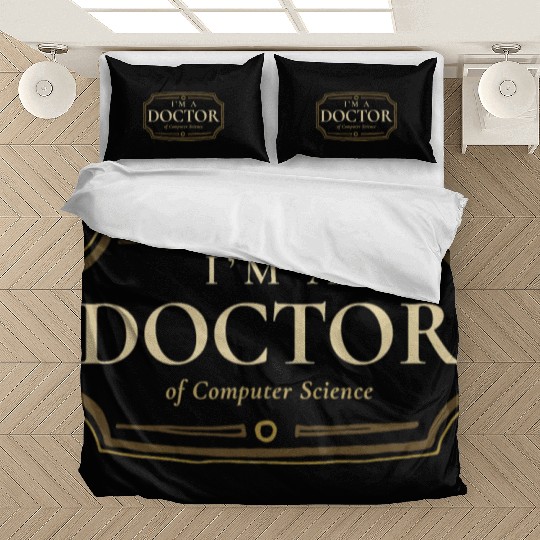 Computer Science PhD Doctorate Graduation Gift Bedding Sets