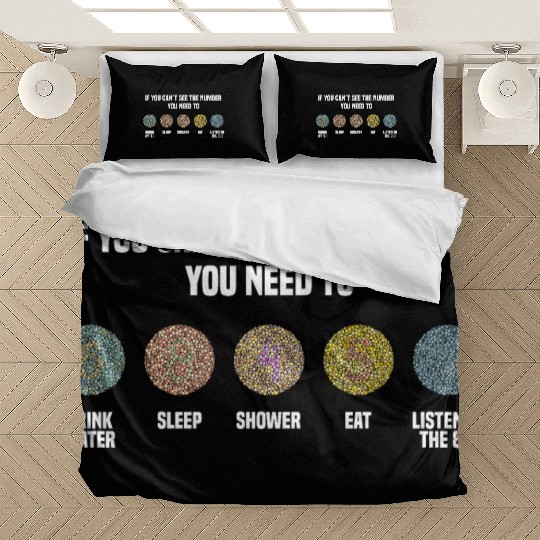 Ishihara Numbers - Listen To The 80s Bedding Sets