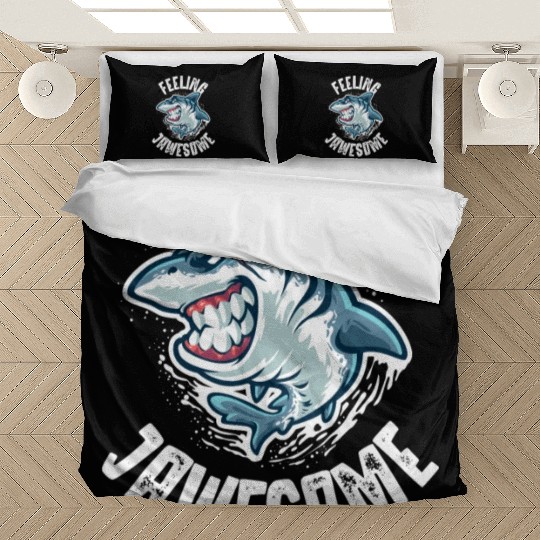 Feeling Jawesome, Shark, Sharks Bedding Sets