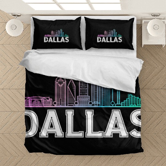 Dallas City Texas Dallas Bedding Sets