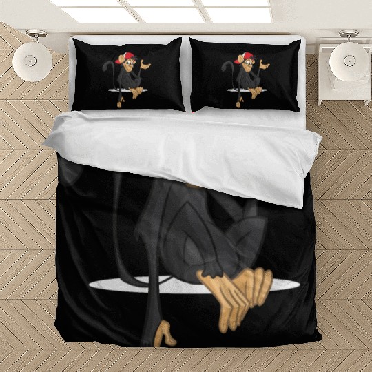 Black monkey Bedding Sets