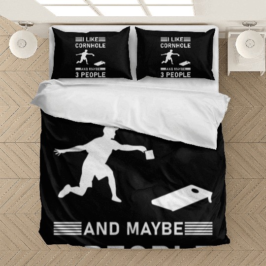 I like cornhole and maybe 3 people - Bean Bag Toss Bedding Sets