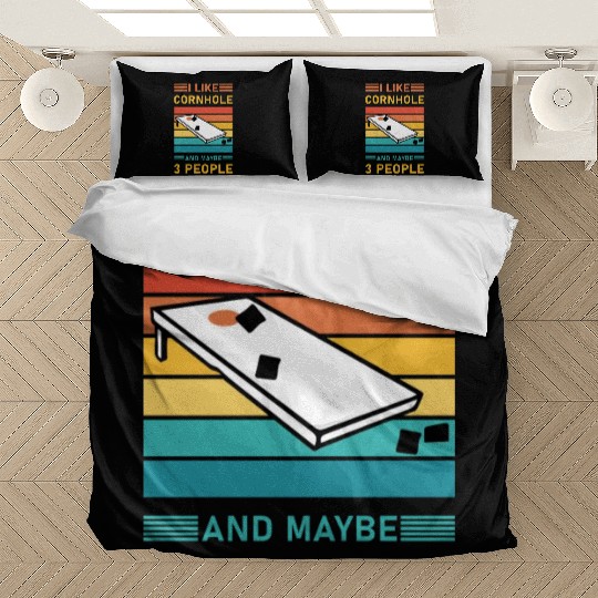 I like cornhole and maybe 3 people - Bean Bag Toss Bedding Sets