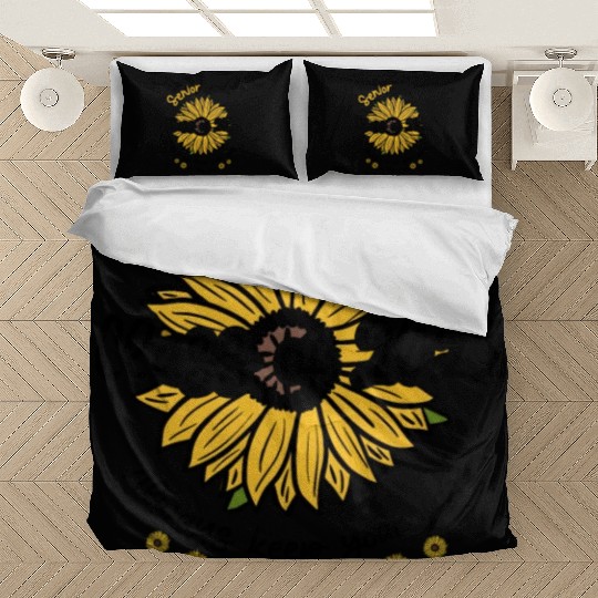 Senior 2022 Class Of 2022 Sunflower Bedding Sets