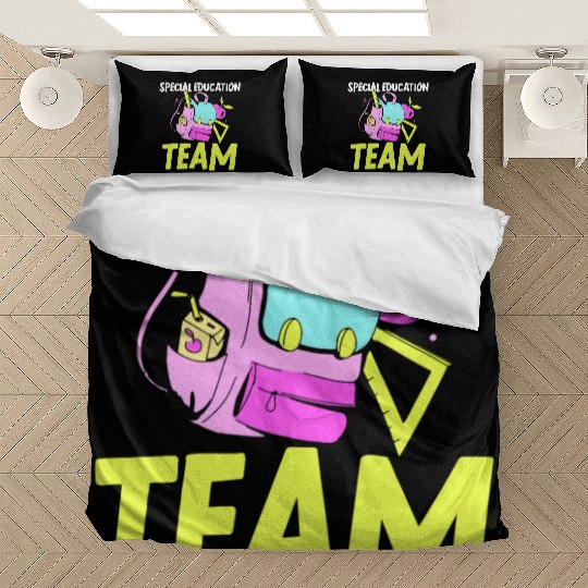 Special Education Team Sped Teacher Awareness Bedding Sets