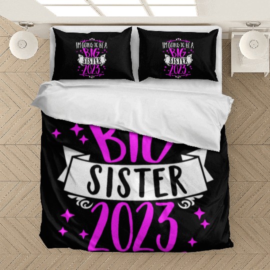 Going to be a Big Sister 2023 Pregnancy Big Sis Bedding Sets