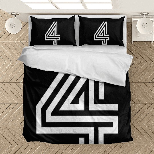 Four Sports Number Football Baseball Basketball Bedding Sets