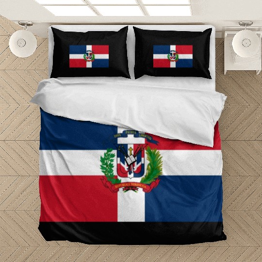 Dominican Republic flag phone case Bedding Sets