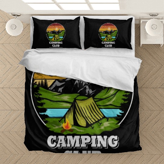 Camping Clun, Tent, Camping Wilderness Bedding Sets