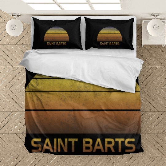 Vintage Sunset Family Vacation Souvenir Saint Bedding Sets