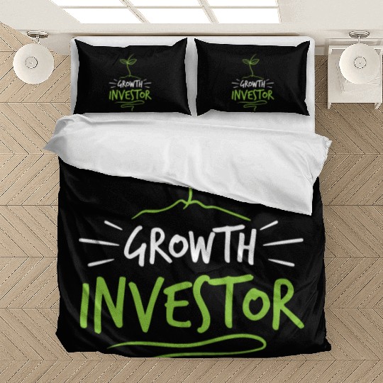 Growth Investor Investing Invest Shareholder Bedding Sets