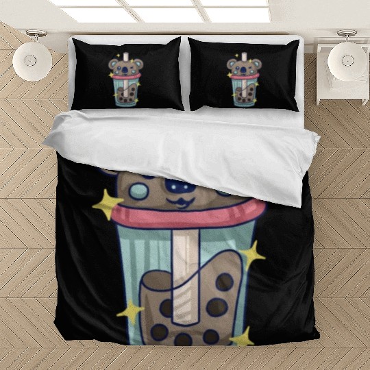 KPOP Koala Korean Pop Bubble Tea Gift Children Bedding Sets