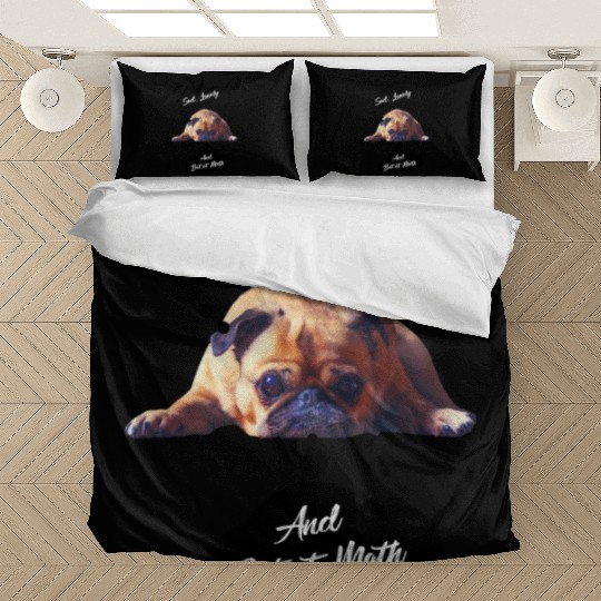 Sad Lonely And Bad At Math, Funny styles, Bedding Sets