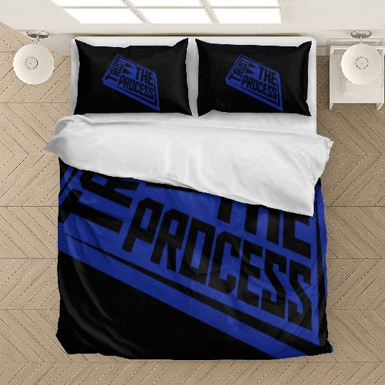 trust the process quote Bedding Sets