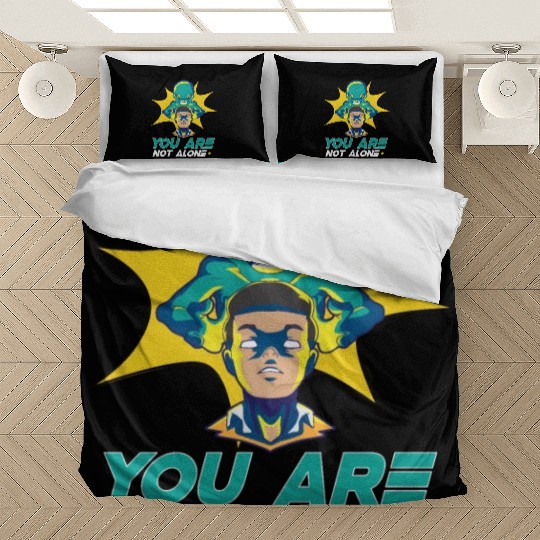 Alien Extraterrestrial Area 51 UFO Space Geek Gift Bedding Sets