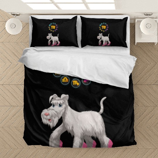 Funny Dog Lover Horoscope Virgo Zodiac Sign Cool Bedding Sets