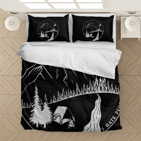 I Hate People Camping Bedding Sets
