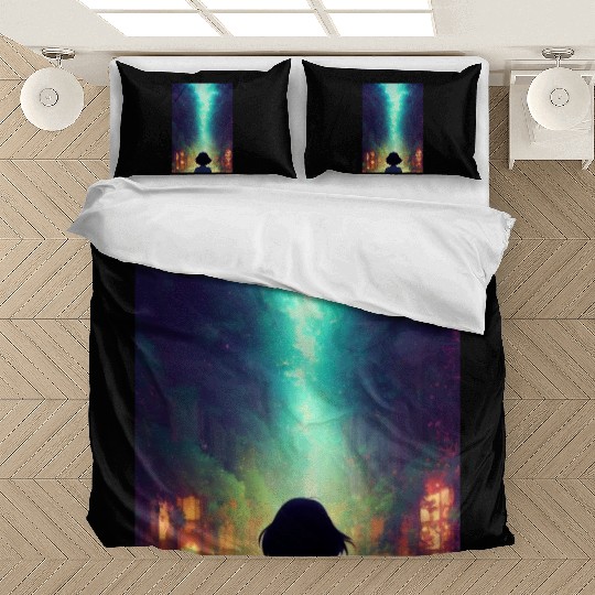Serene Path of the Whispering Woods Bedding Sets