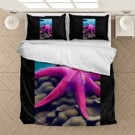 Pink starfish Bedding Sets