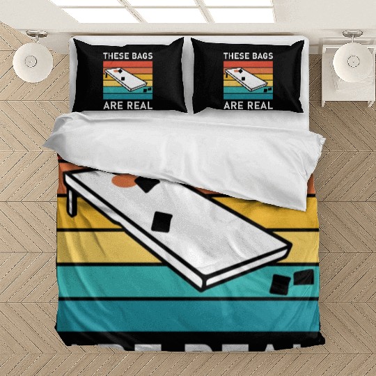 These Bags Are Real - Cornhole Bedding Sets