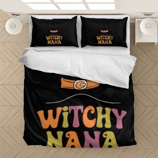 Witchy Mama Halloween Grandma Bedding Sets